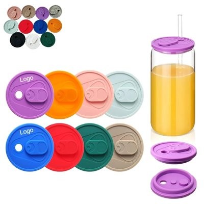 Picture of SILICONE LIDS with Wide Straw Hole