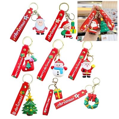 Picture of FATHER CHRISTMAS SANTA CREATIVE CARTOON KEYRING CHAIN
