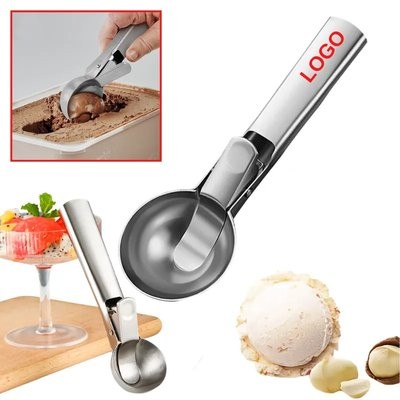 Picture of MULTIFUNCTION STAINLESS STEEL METAL ICE CREAM SCOOP FRUIT BALLER