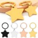 STAR SHAPE GOLD KEYRING CHAIN image 2
