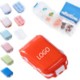 8 COMPARTMENT TRAVEL PILL ORGANIZER BOX image 2
