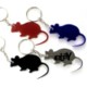 RAT & MOUSE SHAPE BOTTLE OPENER W & KEYRING CHAIN image 2