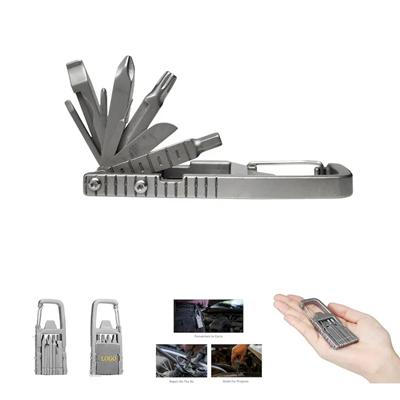 Picture of 12-IN-1 CARABINER MULTI TOOL BOTTLE OPENER SCREWDRIVERS
