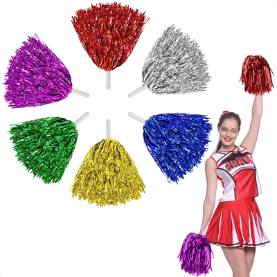 Picture of 500 STREAMER SOLID PADDLE HANDLE POMS