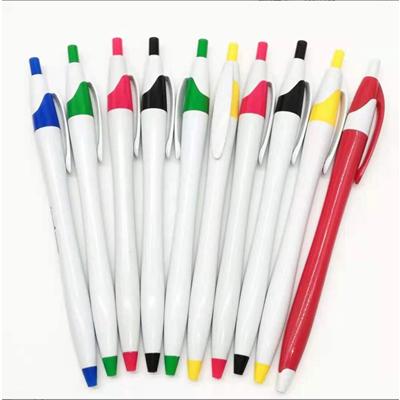 Picture of BALL PEN PEN W & WHITE BARREL