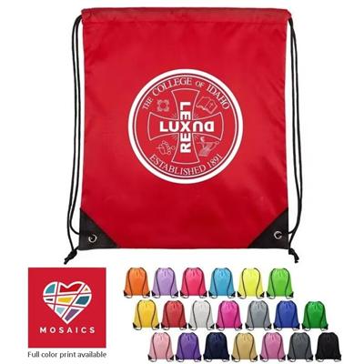 Picture of POLYESTER DRAWSTRING BACKPACK RUCKSACK