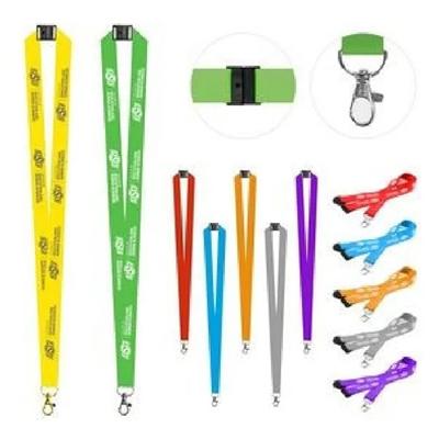 Picture of 3 & 4 POLYESTER LANYARD W & SAFETY BREAKAWAY BADGE HOLDER