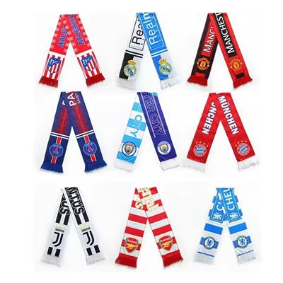 Picture of ACRYLIC KNITTED STADIUM SPORTS SCARF with Fringe