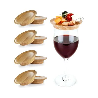Picture of BAMBOO WINE GLASS TOPPER
