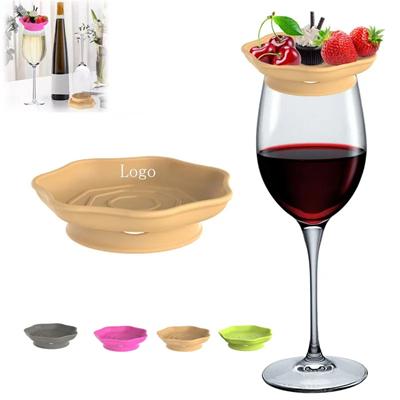Picture of SILICON WINE GLASS CHARCUTERIE TOPPER
