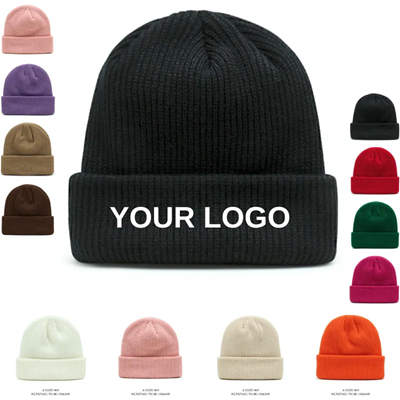 Picture of WINTER NORDIC STYLE CLASSIC KNITTED HAT
