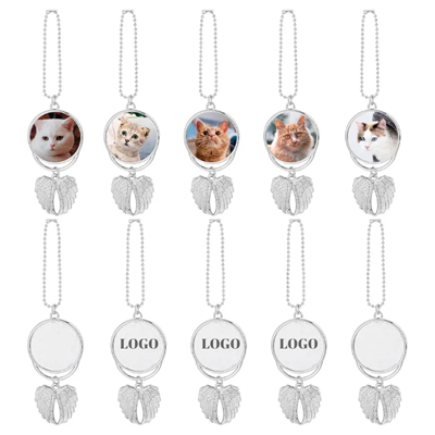 Picture of ANGEL WINGS KEYRING CHAIN CAR DECORATION ALUMINUM SHEET