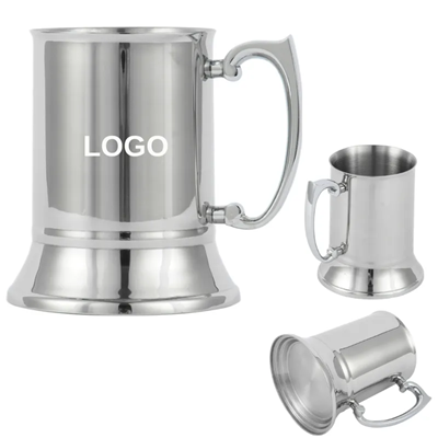Picture of STAINLESS STEEL METAL 304 BEER MUG DOUBLE LAYER