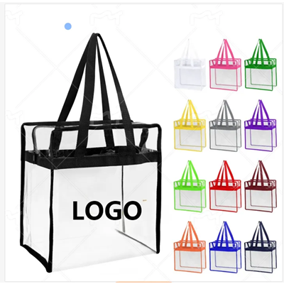 Picture of STADIUM APPROVED CLEAR TRANSPARENT PVC TOTE BAG