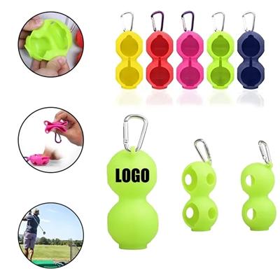 Picture of SILICON GOLF BALL HOLDER with Keyring