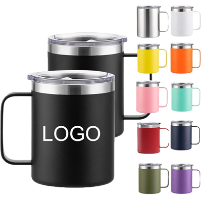 Picture of CUSTOM 304 STAINLESS STEEL METAL THERMAL INSULATED MUG