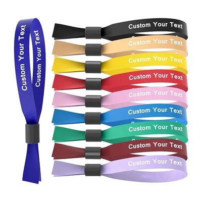 Picture of CUSTOM POLYESTER RIBBON WRIST BAND