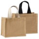 Picture of PROMO KING ECO FRIENDLY JUMBO JUTE SHOPPER TOTE BAG FOR LIFE
