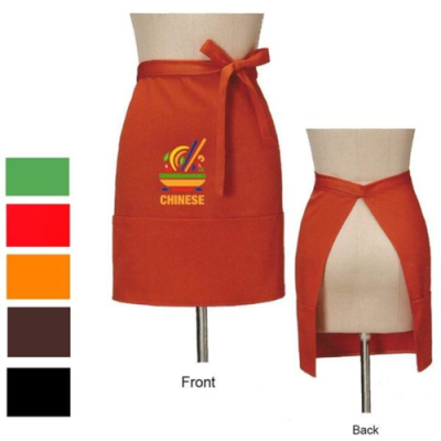 Picture of 12 OZ, WOVEN FROCK FABRIC WAIST APRON W & 2 POCKETS AT BOTTOM