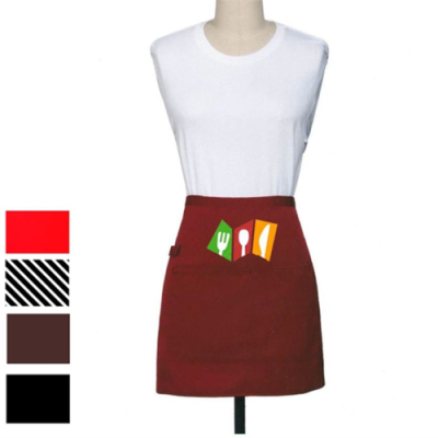 Picture of 12 OZ, WOVEN FROCK FABRIC WAIST APRON W & 2 ADJACENT POCKETS