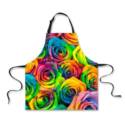 Picture of SUBLIMATION POLYESTER APRONS W & CUSTOM IMPRINT & POCKETS