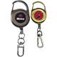 Picture of OUTDOOR ZINC ALLOY ROUND CARABINER BADGE REEL with Lobster