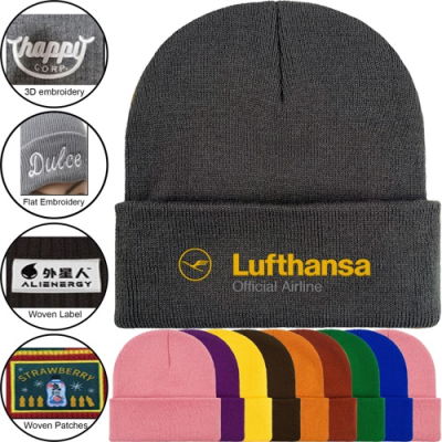 Picture of PREMIUM KNITTED CUFFED BEANIE