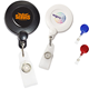 Picture of RETRACTABLE ROUND CORNER STRAP BADGE REEL HOLDER with Belt Clip