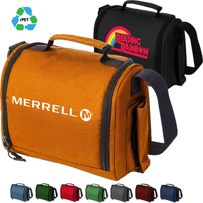 Picture of 6-CAN RPET RECYCLED 600D POLYESTER THERMAL INSULATED COOL BAG