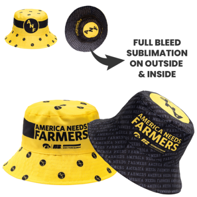 Picture of REVERSIBLE BUCKET HATS W & DYE-SUBLIMATION ON BOTH SIDES