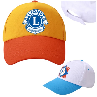 Picture of TWILL COTTON TWO-TONE 5 PANEL STRUCTURED CAP W & HOOK & LOOP