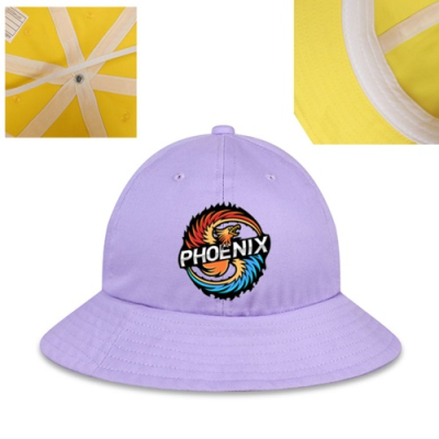 Picture of STRUCTURED 6 PANEL BUCKET HATS, COMBED COTTON FISHING CAPS