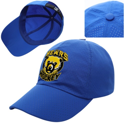 Picture of QUICK DRY POLYESTER STRUCTURED 6 PANEL CAP W & PLASTIC BUCKLE