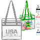 Picture of STADIUM APPROVED HANDBAG CLEAR TRANSPARENT TOTE BAG