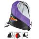 Picture of TRI COLOR PREMIUM DRAWSTRING BAG with Zipper Pocket