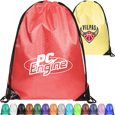 Picture of FOOTBALL FABRIC DRAWSTRING BAG