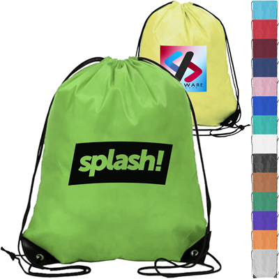 Picture of QUICK SHIP 210D POLYESTER DRAWSTRING with Reinforced Corner