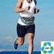 Picture of 3 ZIP WAIST BAG RPET RECYCLED 600D POLYESTER SUBLIMATION FANNY PACK