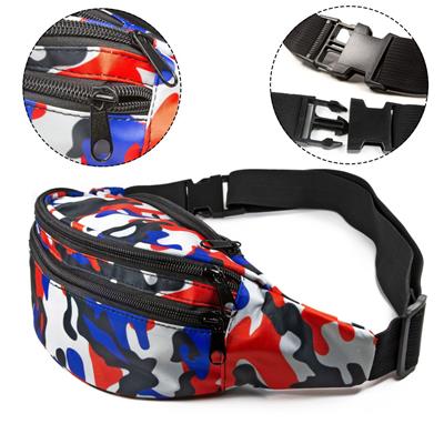 Picture of PREMIUM FANNY PACK with Three Zippers Travel Waist Bag