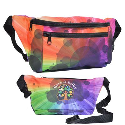 Picture of 3 ZIPPER FANNY PACK with Full Wrap Sublimation Waist Bag