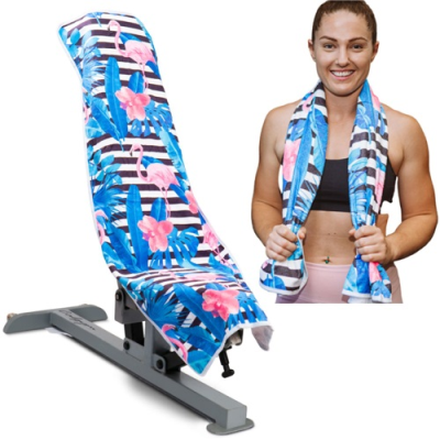 Picture of 12 INCHX 36 INCH SUBLIMATED COOLMAX POLYESTER GYM TOWEL