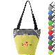 Picture of THERMAL INSULATED LUNCH COOLER ZIPPER CARRY BAG with Front Pocket