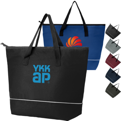 Picture of CLASSIC THERMAL INSULATED LUNCH TOTE BAG W & DUAL HANDLES