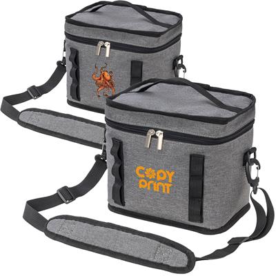 Picture of HEATHER LITE THERMAL INSULATED LUNCH BAG with Top Handle & Crossbody Strap