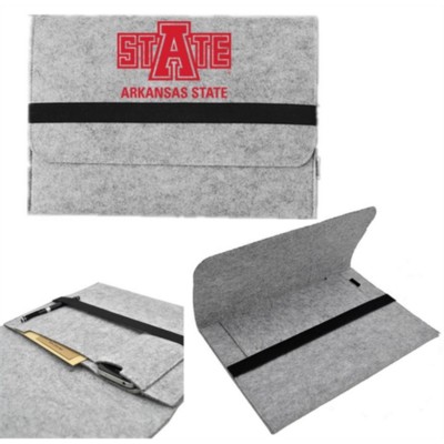 Picture of FELT LAPTOP SLEEVE with Flip Closure & Three Compartments