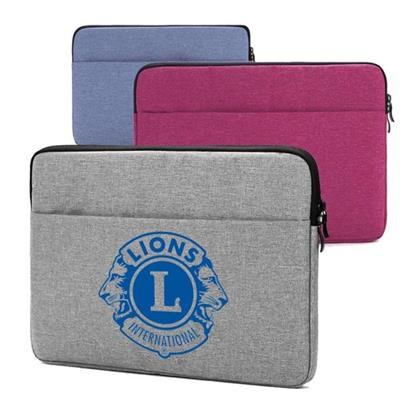 Picture of OXFORD LAPTOP SLEEVE with Front Accessory Pocket & Plush Inside