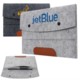 Picture of CLAMSHELL FELT LAPTOP SLEEVE with Two Compartments