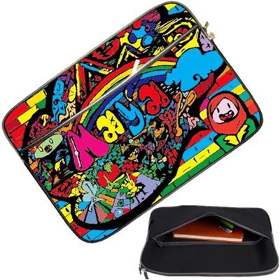 Picture of SUBLIMATION NEOPRENE LAPTOP SLEEVE with Front Pocket Full Color