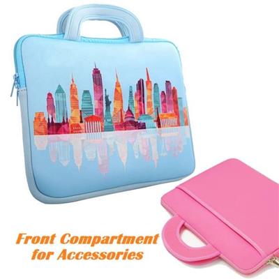 Picture of DYE-SUBLIMATION PADDED LAPTOP SLEEVE with Carrying Handles