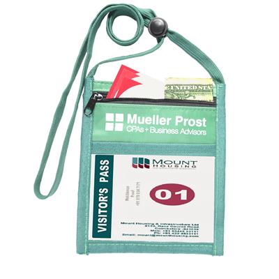 Picture of NYLON POUCH with Front Zipper Pocket